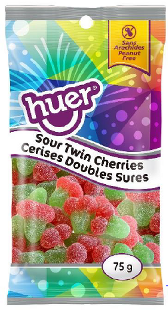 Huer cerises doubles sûres 75g