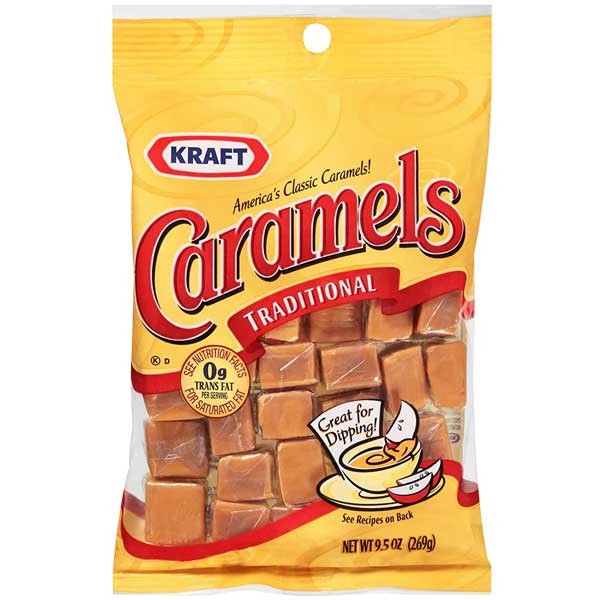 Kraft caramels original 269g