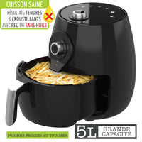 Hauz friteuse à air chaud 5L