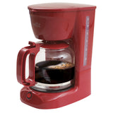 Hauz cafétière rouge 12 tasses
