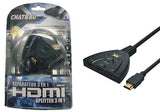 Cable Séparateur 4K hdmi 3 en 1