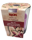 Neon bougie lys asiatique 85g
