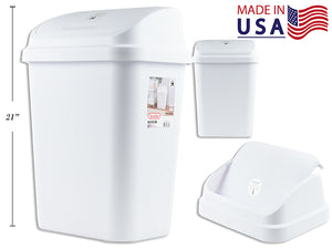 Sterilite poubelle avec couvert pivotant 30L