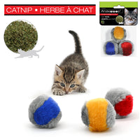 Animooos boule herbe à chat pk3 - Dollar Royal