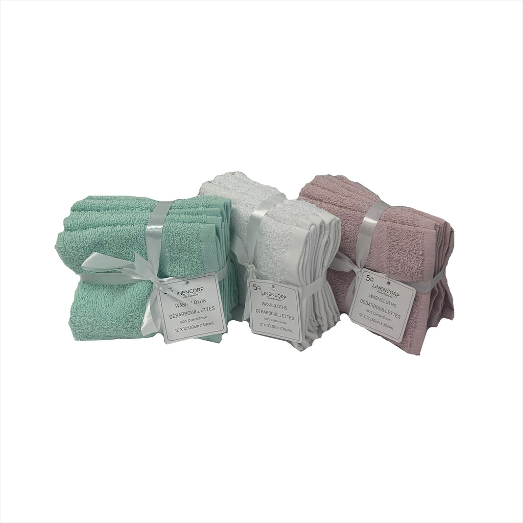 Débarbouillettes 12x12" 5pk