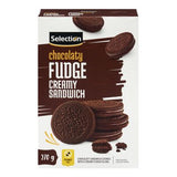 Selection Chocolate Fudge Sandwich Cookies 500g