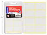 Selectum étiquettes blanche 1x1.5"