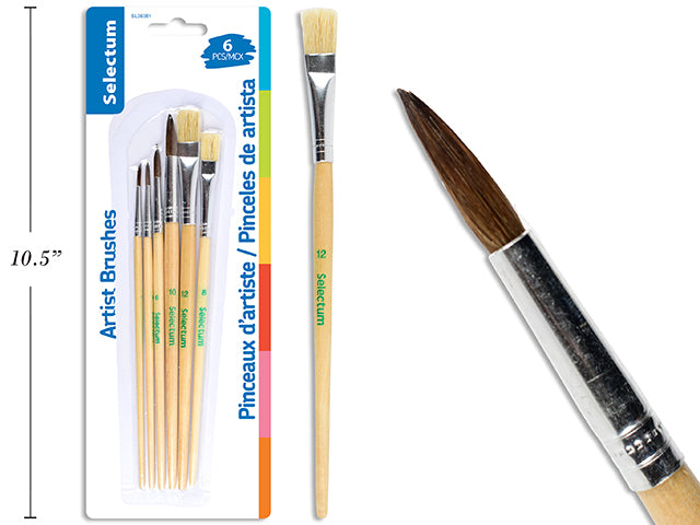 Selectum pinceaux d'artiste pk6
