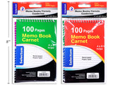 Selectum carnets de notes 4x6" pk2