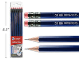 Selectum crayons à mine de graphite 2HB pk12