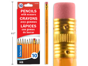 Selectum crayons à mine HB pk10