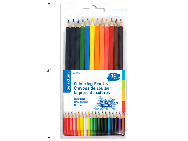 Selectum crayons de couleurs pk12