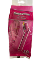 Supermax women's razors kwik2 pk10