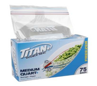 Titan sac de conservation pour congélateur moyen pk75