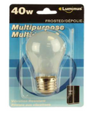 Luminus ampoule givré 40w