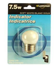Luminus ampoule indicatrice givré