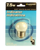 Luminus ampoule indicatrice givré