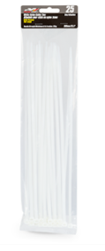 Attaches pour cable blanc