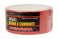Titan ruban à conduit rouge