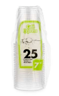 Café express verre 7oz pk25