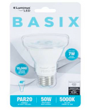 Luminus ampoule del par20 7W 5000k