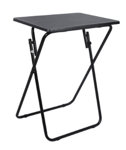 Table pliable en MDF noir