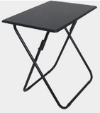 Table pliable jumbo en MDF noir