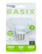 Luminus ampoule del par20 7W 3000k