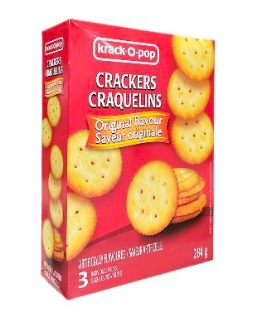 Krack-o-pop craquelins saveur originale 284g