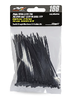 Precision Acoustics attaches pour câbles (noir) pk100