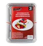 Titan Foil moules aluminium pour gateau pk3
