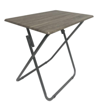 Table pliable jumbo en MDF gris