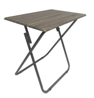 Table pliable jumbo en MDF gris
