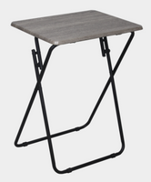 Table pliable en mdf gris