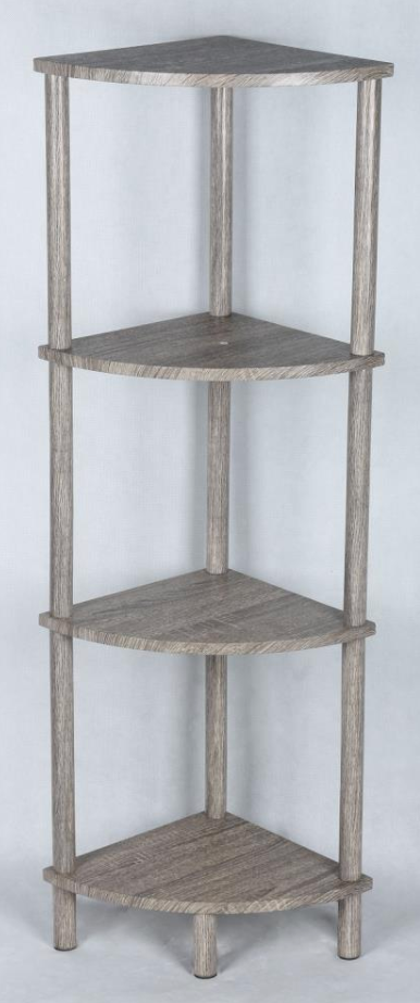 Étagère de coin en MDF