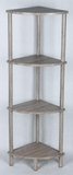 Étagère de coin en MDF