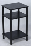 Étagère en MDF noir