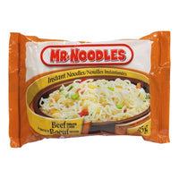 Mr noodles nouilles au boeuf 85g