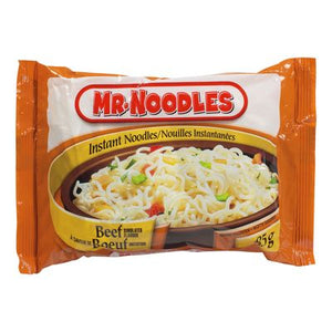 Mr noodles nouilles au boeuf 85g