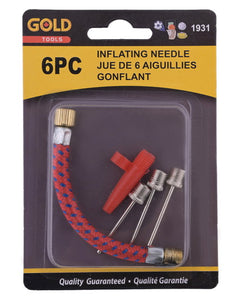 Gold ensemble 6 pièces pour gonfler