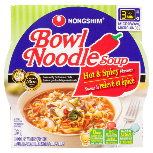 NongShim bol de nouilles épicé 86g