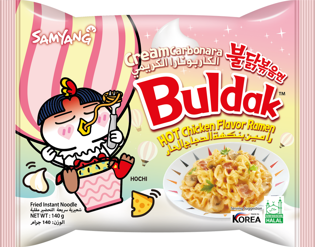 Buldak poulet crème carbonara 140g