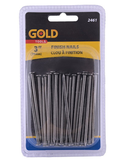 Gold clous 3"