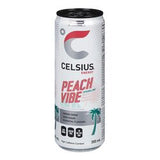 Celsius pêche blanche 355ml - Dollar Royal