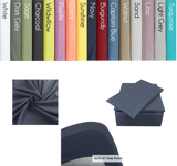 Ensemble de drap uni "serie 9900" 3pcs (queen)