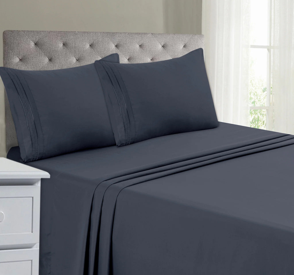 Ensemble de drap uni "serie 9900" 3pcs (queen)