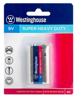 Westinghouse batterie 9V puissance grande capacité