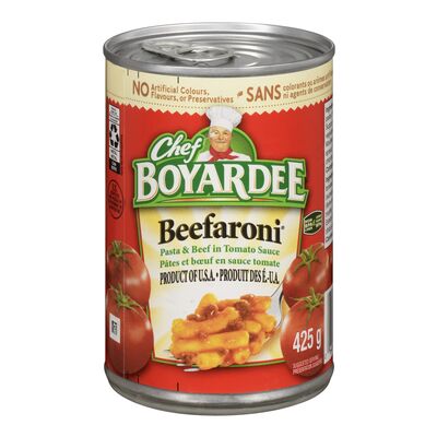 Chef Boyardee beefaroni 425g