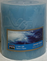 Citi-lites bougie pillar océan bleu 3