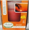 Air Fresh bougie brise tropicale 85g - Dollar Royal